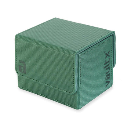 Vault X Sideloading TCG Deck Box - Exo-Tec - Metallic Green, Holds 100+ Cards!