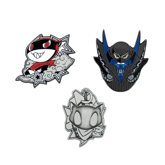 Persona 5 Mona Pin Set - Eighty Sixed - Limited Edition