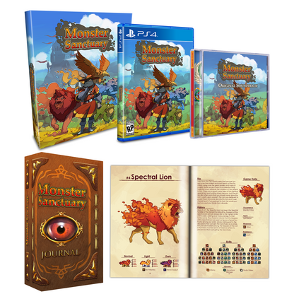 MONSTER SANCTUARY PS4 COLLECTORS LIMITED RUN