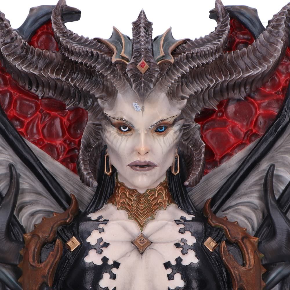 Diablo IV Lilith Sculpture Wall Hanging Plaque - Nemesis Now