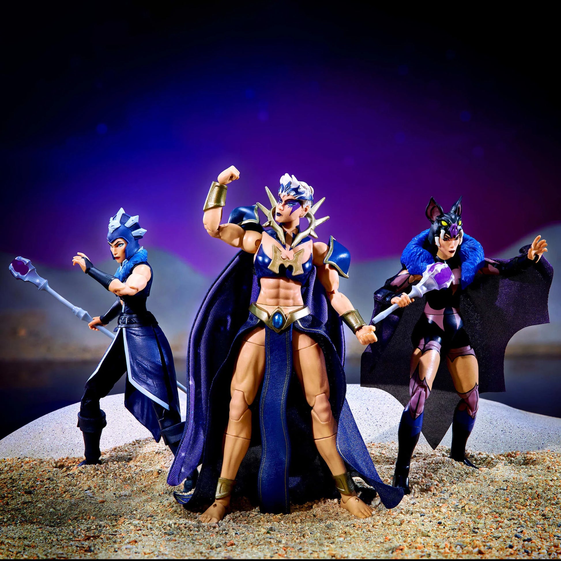 Masters of the Universe Masterverse Dark-Lyn Deluxe Action Figure - Mattel