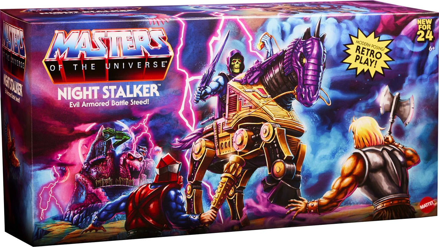 Masters of the Universe Origins Night Stalker - Horse Action Figure Vehicle - Mattel