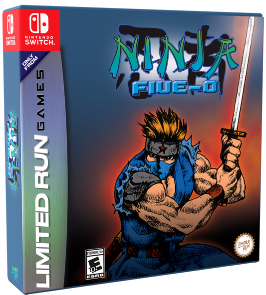 Ninja Five-O Collector's Edition - Nintendo Switch - Limited Run #246