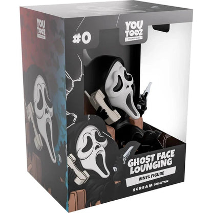 Scream Ghost Face Lounging Vinyl Figure - Youtooz - Scream Collection #0
