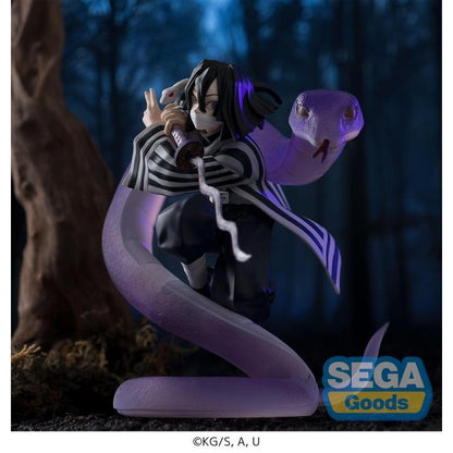 Demon Slayer: Kimetsu no Yaiba Obanai Iguro Hashira Training Arc 5.5-Inch Statue Figure - SEGA - XrossLink