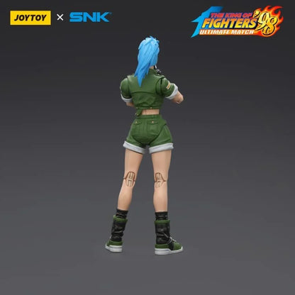 The King of Fighters '98 UM Leona Heidern Ikari Warriors Team 4.6-Inch Action Figure - JoyToy - Pocket Micro