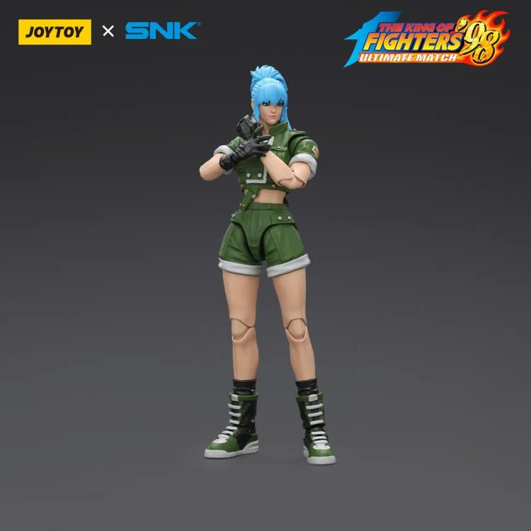 The King of Fighters '98 UM Leona Heidern Ikari Warriors Team 4.6-Inch Action Figure - JoyToy - Pocket Micro
