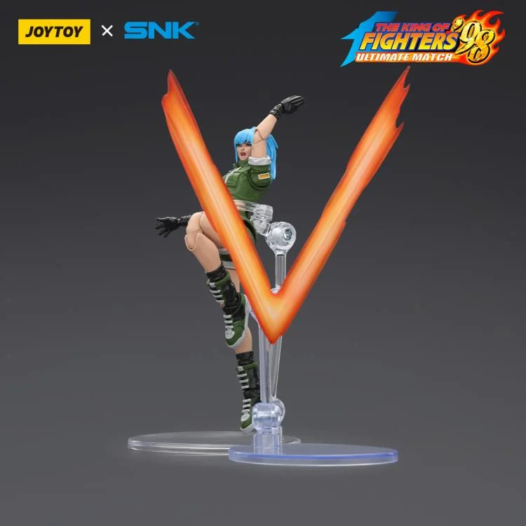 The King of Fighters '98 UM Leona Heidern Ikari Warriors Team 4.6-Inch Action Figure - JoyToy - Pocket Micro