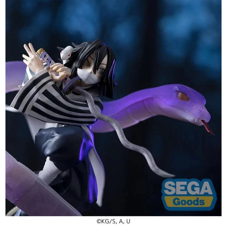 Demon Slayer: Kimetsu no Yaiba Obanai Iguro Hashira Training Arc 5.5-Inch Statue Figure - SEGA - XrossLink