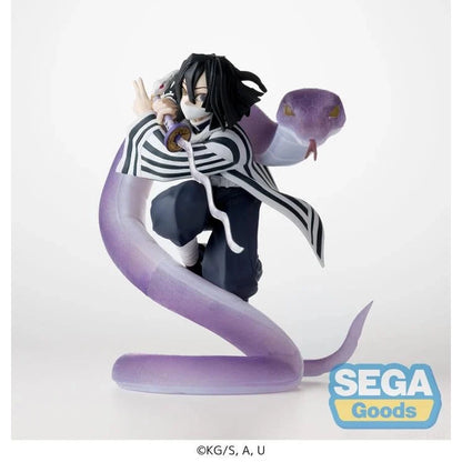 Demon Slayer: Kimetsu no Yaiba Obanai Iguro Hashira Training Arc 5.5-Inch Statue Figure - SEGA - XrossLink