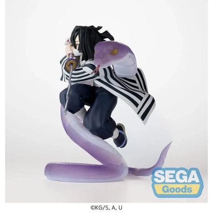 Demon Slayer: Kimetsu no Yaiba Obanai Iguro Hashira Training Arc 5.5-Inch Statue Figure - SEGA - XrossLink