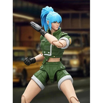 The King of Fighters '98 UM Leona Heidern Ikari Warriors Team 4.6-Inch Action Figure - JoyToy - Pocket Micro