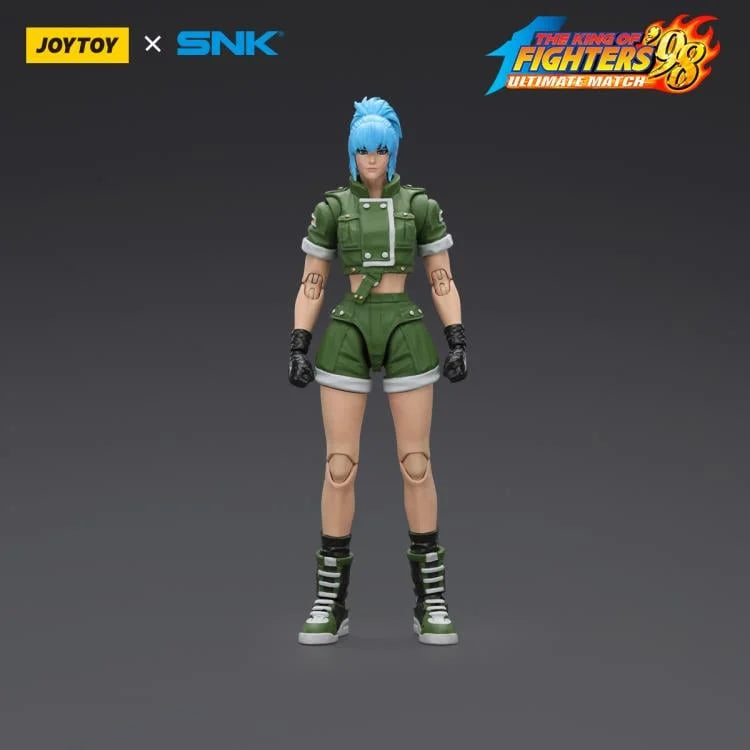 The King of Fighters '98 UM Leona Heidern Ikari Warriors Team 4.6-Inch Action Figure - JoyToy - Pocket Micro