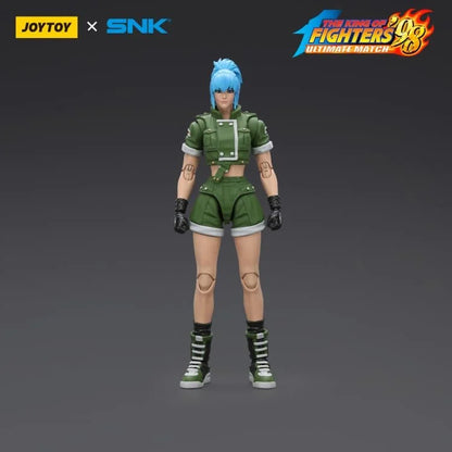 The King of Fighters '98 UM Leona Heidern Ikari Warriors Team 4.6-Inch Action Figure - JoyToy - Pocket Micro