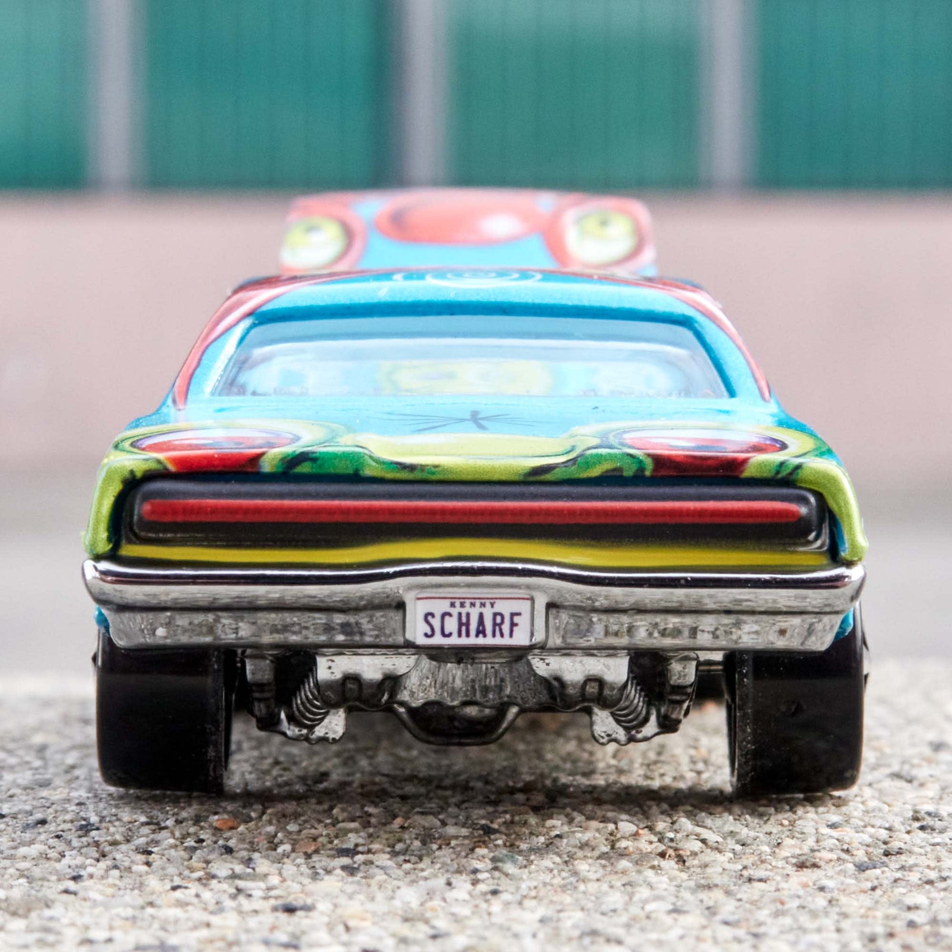 Hot Wheels x Kenny Scharf Custom T-Bird - 1:64 Scale Diecast Car - Mattel Creations Exclusive