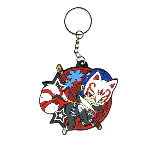 Persona 5 Fox Keychain - Eighty Sixed - Limited Edition
