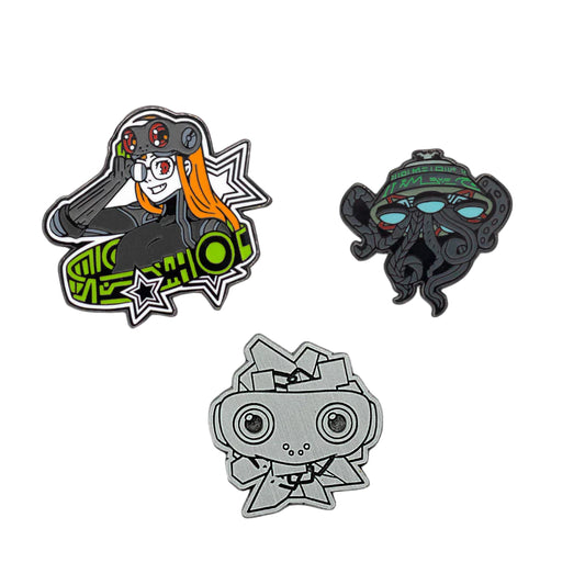 Persona 5 Oracle Pin Set - Eighty Sixed - Limited Edition