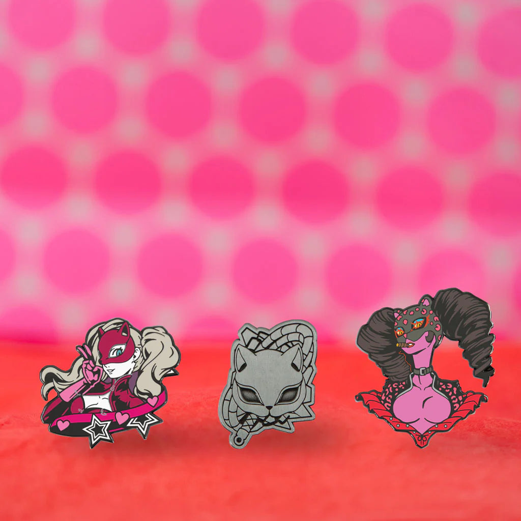 Persona 5 Panther Pin Set - Eighty Sixed