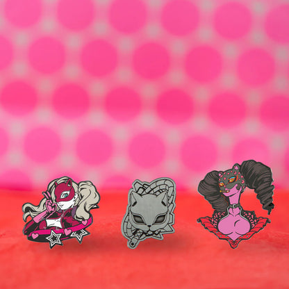 Persona 5 Panther Pin Set - Eighty Sixed