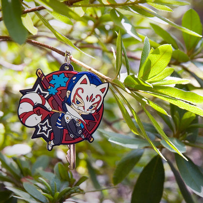 Persona 5 Fox Keychain - Eighty Sixed - Limited Edition