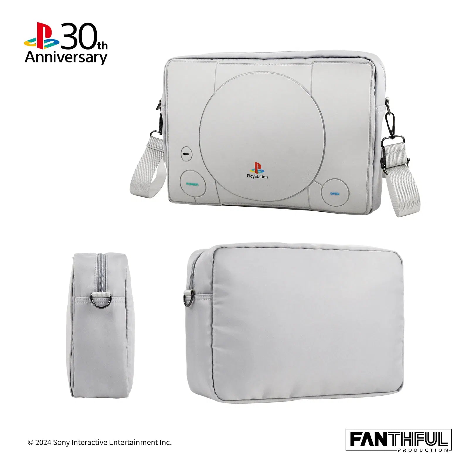 PlayStation - 30th Anniversary Shoulder Bag - Fanthful Production