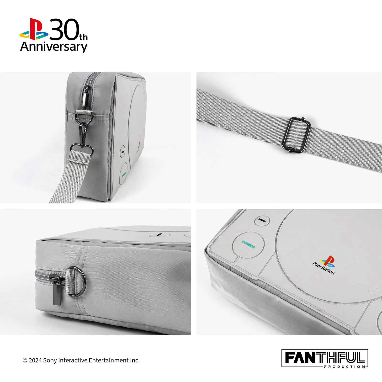 PlayStation - 30th Anniversary Shoulder Bag - Fanthful Production