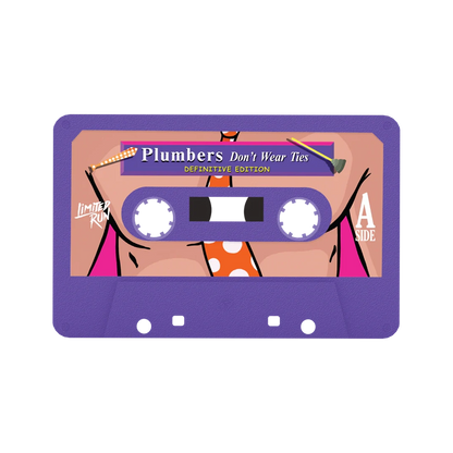 Plumbers Dont Wear Ties: Definitive Edition Soundtrack - Cassette Tape - Limited Run