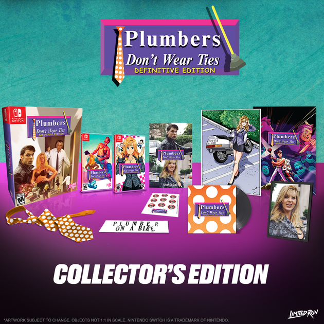 Plumbers Dont Wear Ties Collectors Nintendo Switch