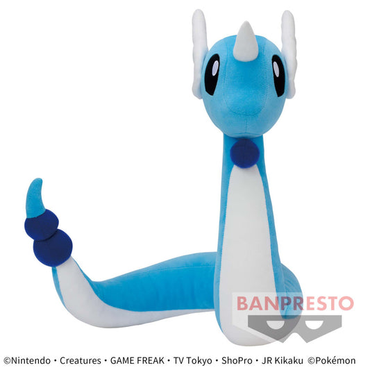 Pokémon Dragonair 14" Plush - Banpresto Meccha Mofugutto