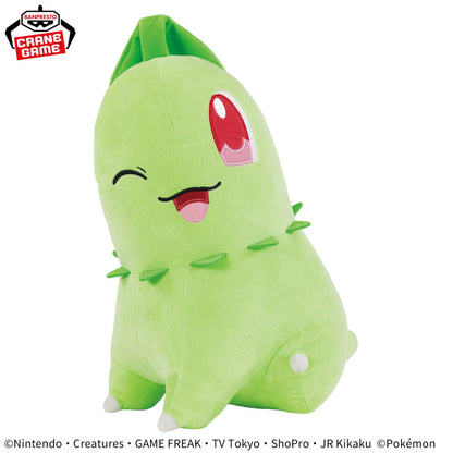 Pokémon Chikorita Plush - Banpresto - Mecha Mofugutto HoppePita