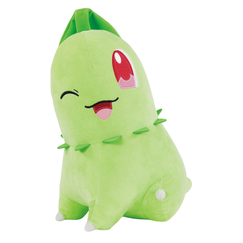 Pokémon Chikorita Plush - Banpresto - Mecha Mofugutto HoppePita