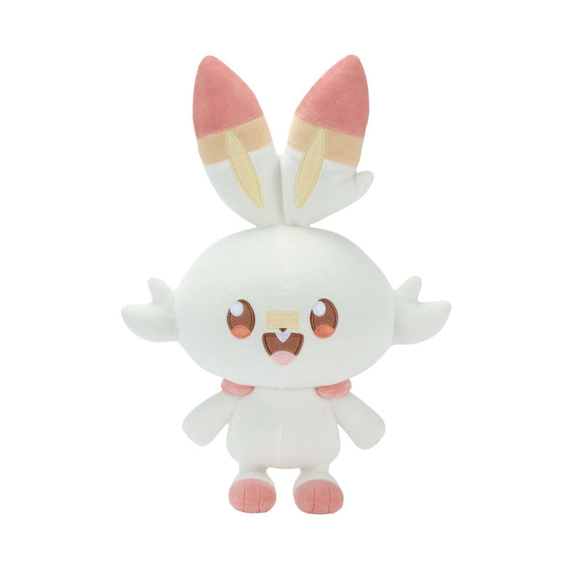 Pokémon Scorbunny Poképeace 9" Plush Toy - Banpresto - Meccha Mofugutto