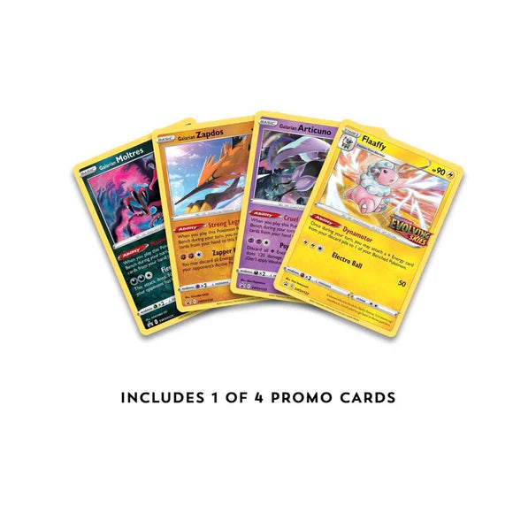 Pokemon TCG Sword & Shield 7 Evolving Skies Build & Battle Box - 1 Evolution Pack & 4 Boosters