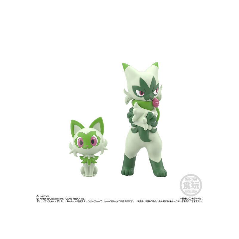 Pokemon Scale World Paldea District Blind Box - 1 Random Shokugan Figure, 6 Possible - Bandai