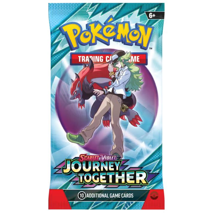 Pokemon TCG Scarlet & Violet Journey Together Booster Pack - 10 Cards