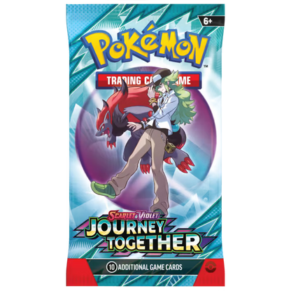 Pokemon TCG Scarlet & Violet Journey Together Booster Pack - 10 Cards