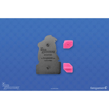 Ace Attorney Snacking Ema Lenticular Pin - Capcom, Fangamer