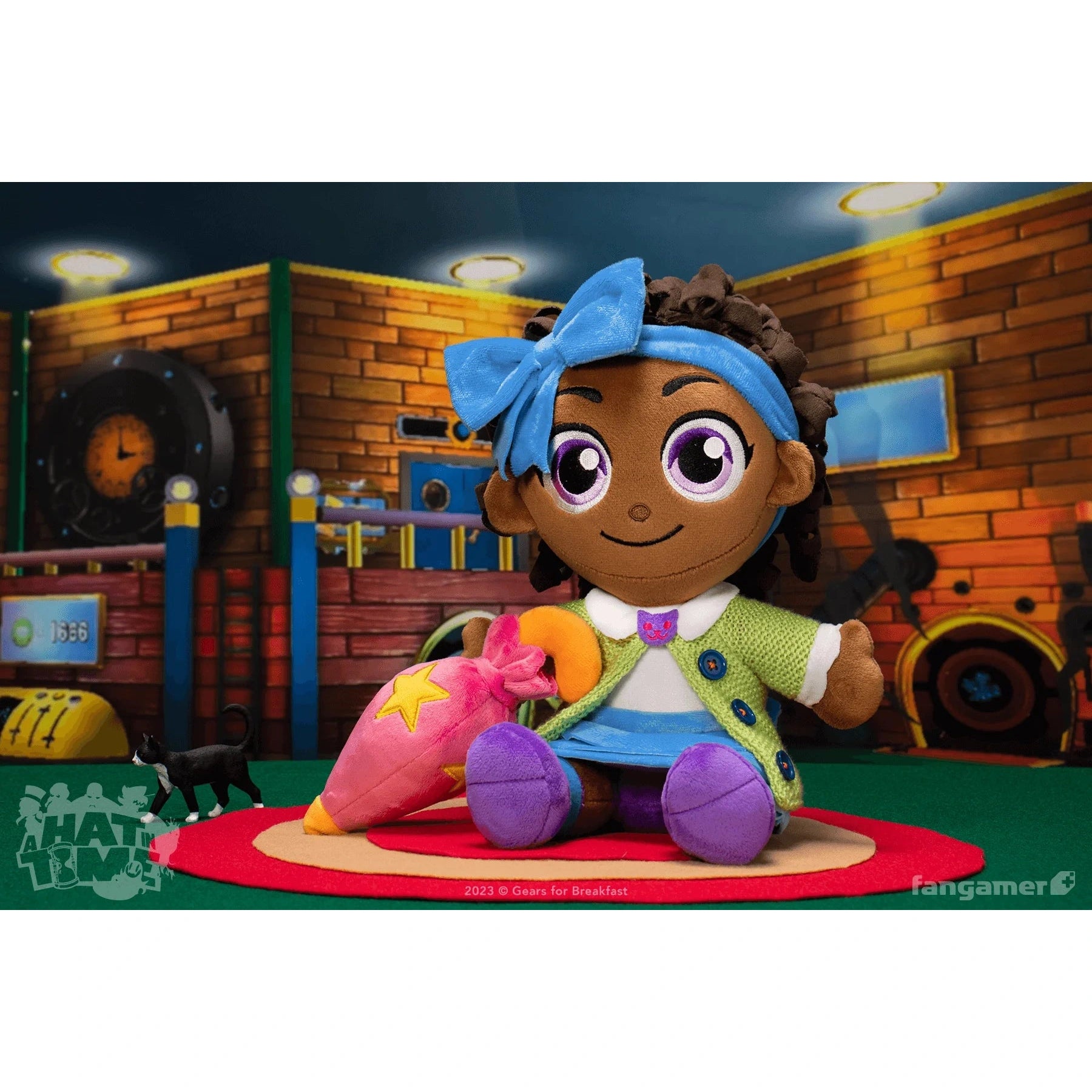 A Hat in Time Bow Kid 10.5" Plush Doll - Nina Matsumoto & Eyes5 - Fangamer
