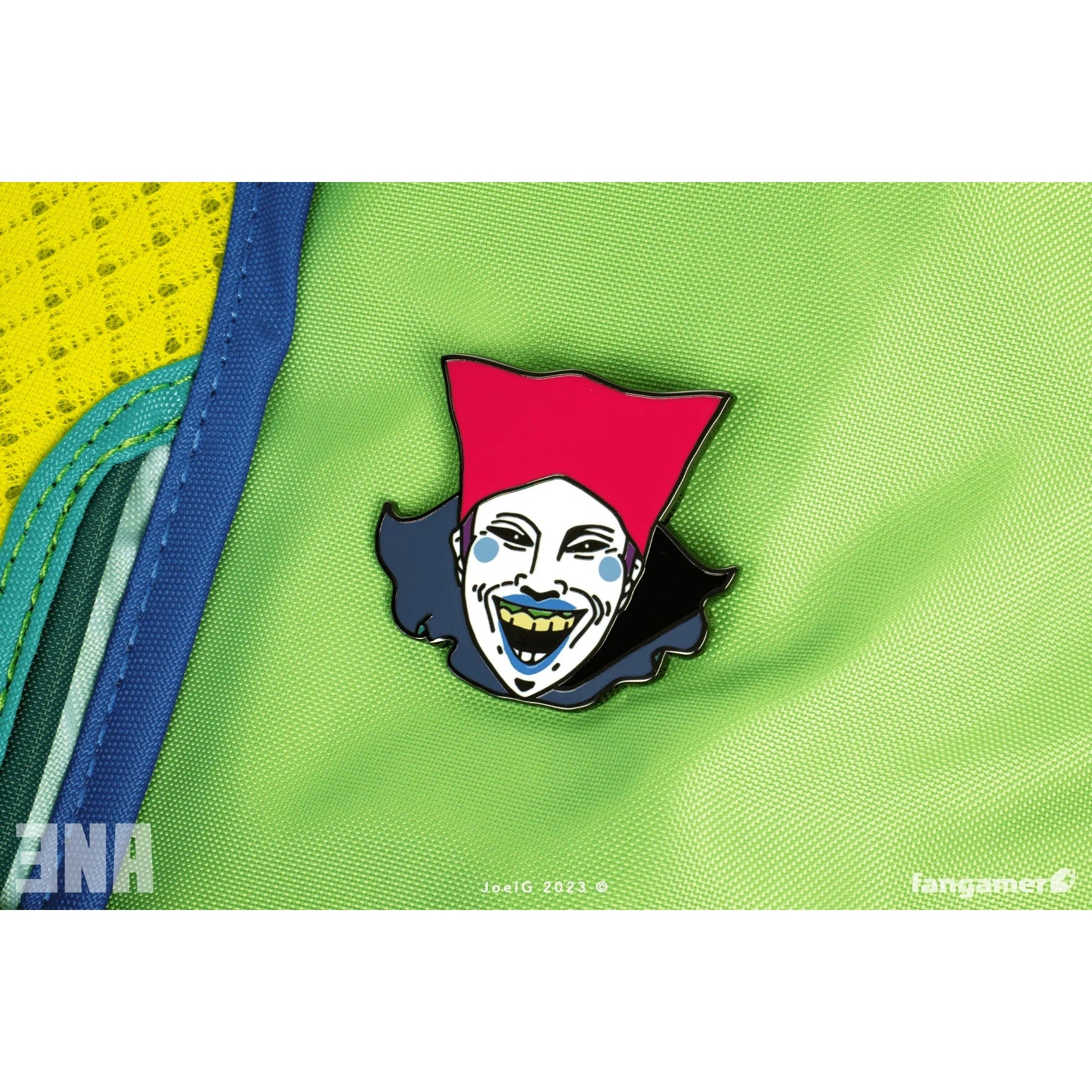 ENA: Dream BBQ Clown Pin - Nina Matsumoto - Fangamer