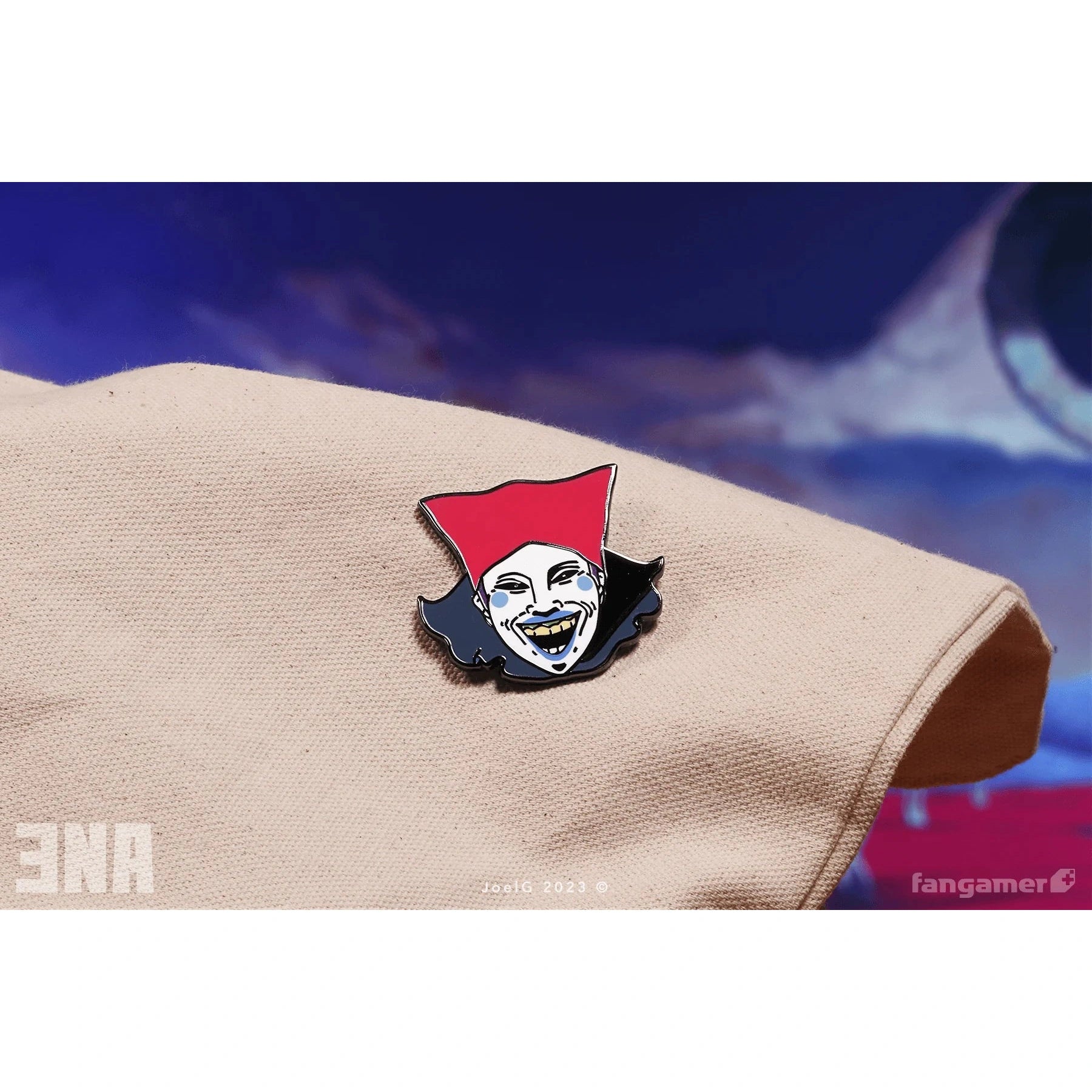 ENA: Dream BBQ Clown Pin - Nina Matsumoto - Fangamer
