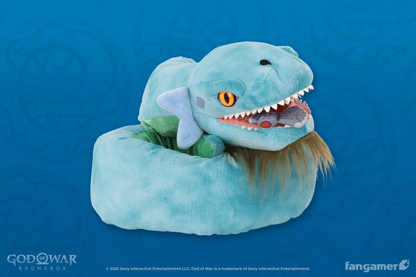 God of War: Ragnarok Jörmungandr Puppet Plush - by JMV - Sony, Fangamer