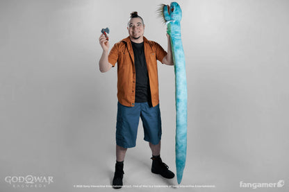 God of War: Ragnarok Jörmungandr Puppet Plush - by JMV - Sony, Fangamer