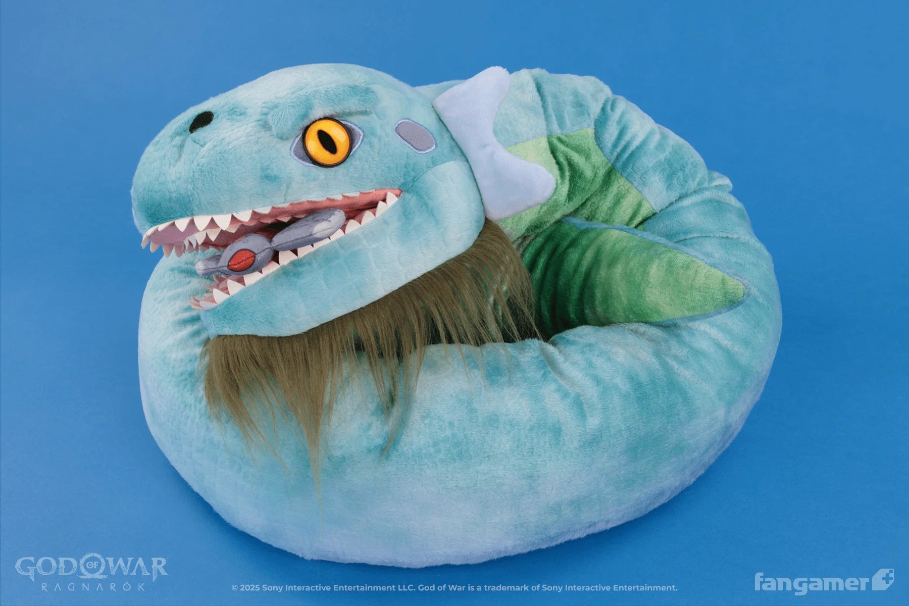 God of War: Ragnarok Jörmungandr Puppet Plush - by JMV - Sony, Fangamer