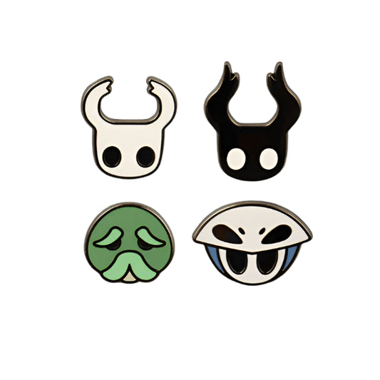 Hollow Knight Bug Heads Series 1 Pin Set - Jon Kay - Fangamer