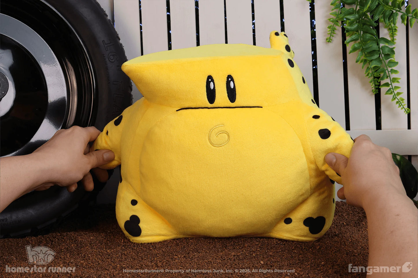 Homestar Runner Kick the Cheat Plush - Fangamer