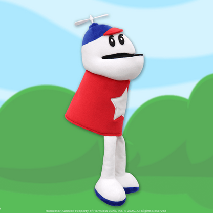 Homestar Runner Puppet Plush - Homestar Runner - Fangamer