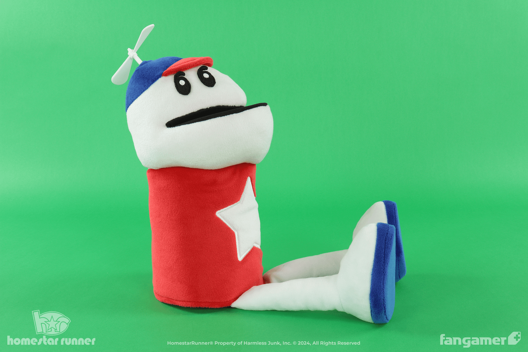 Homestar Runner Puppet Plush - Homestar Runner - Fangamer