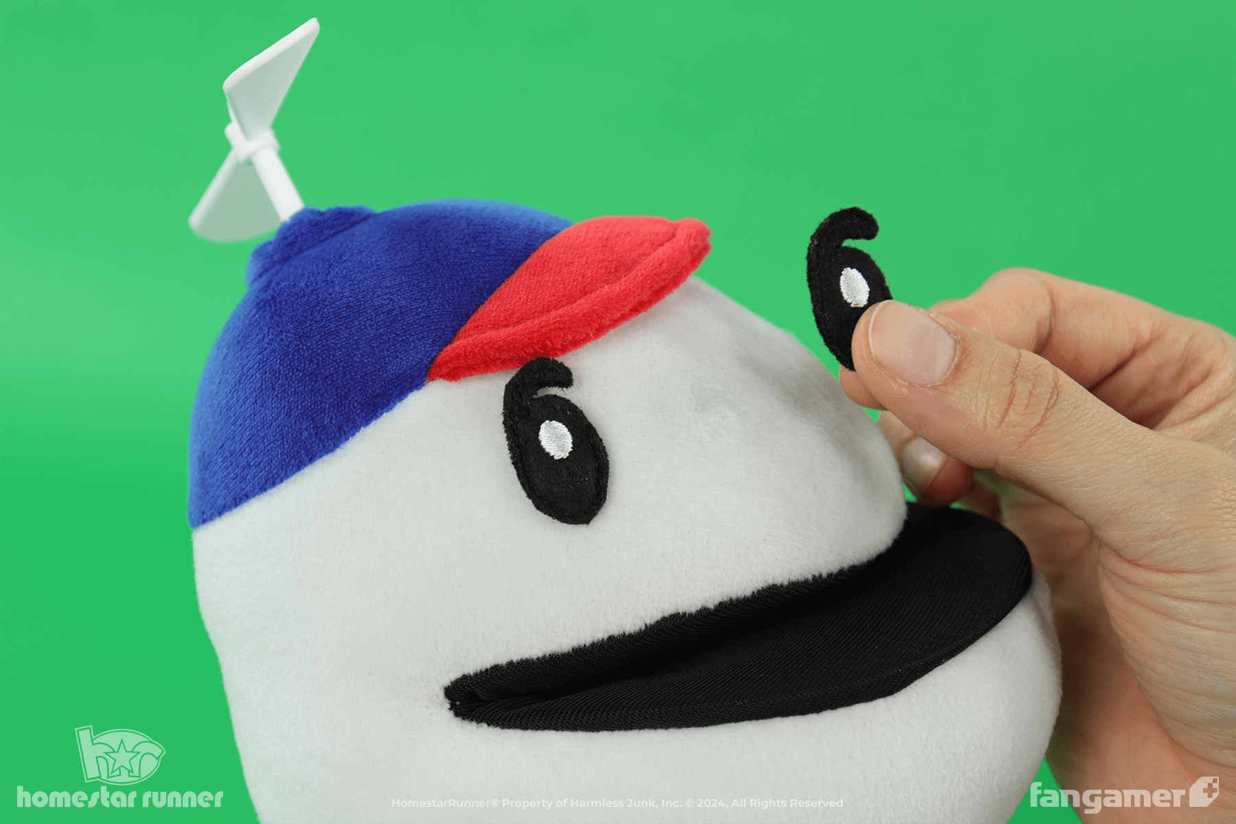 Homestar Runner Puppet Plush - Homestar Runner - Fangamer