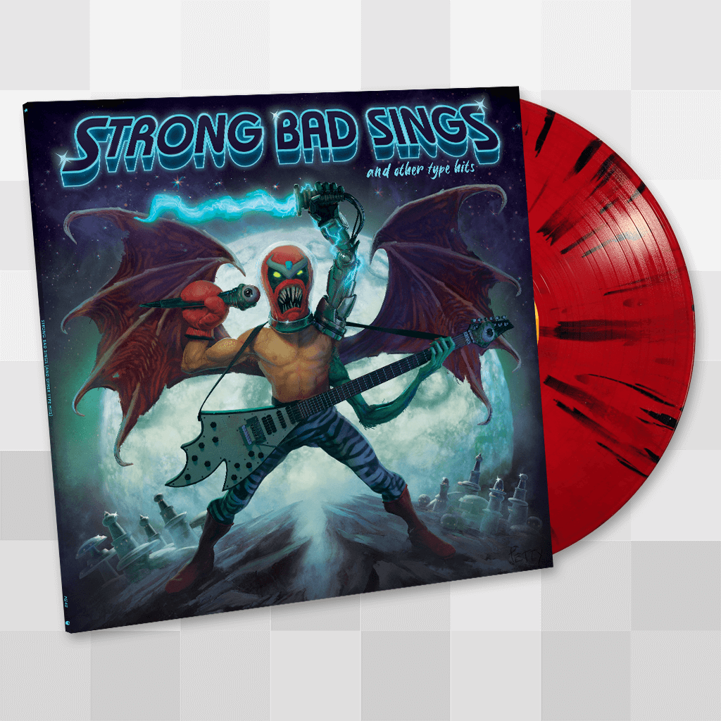 STRONG BAD SINGS VINYL SPLATTER HOMESTAR RUNNER