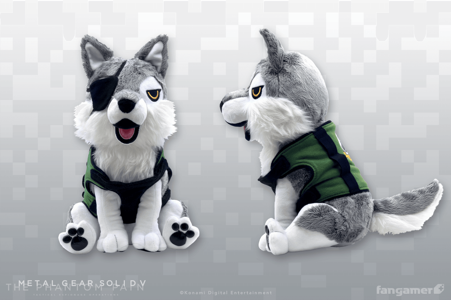 Metal Gear Solid V Diamond Dog Plush